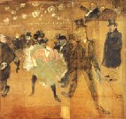 Dancing at he Moulin Rouge toulouse-lautrec